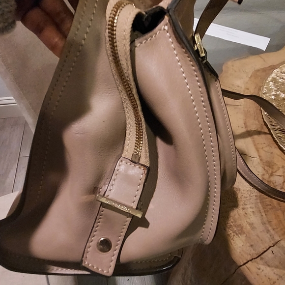 Ysl calfskin medium Y Cabas Taupe bag - Picture 9 of 15